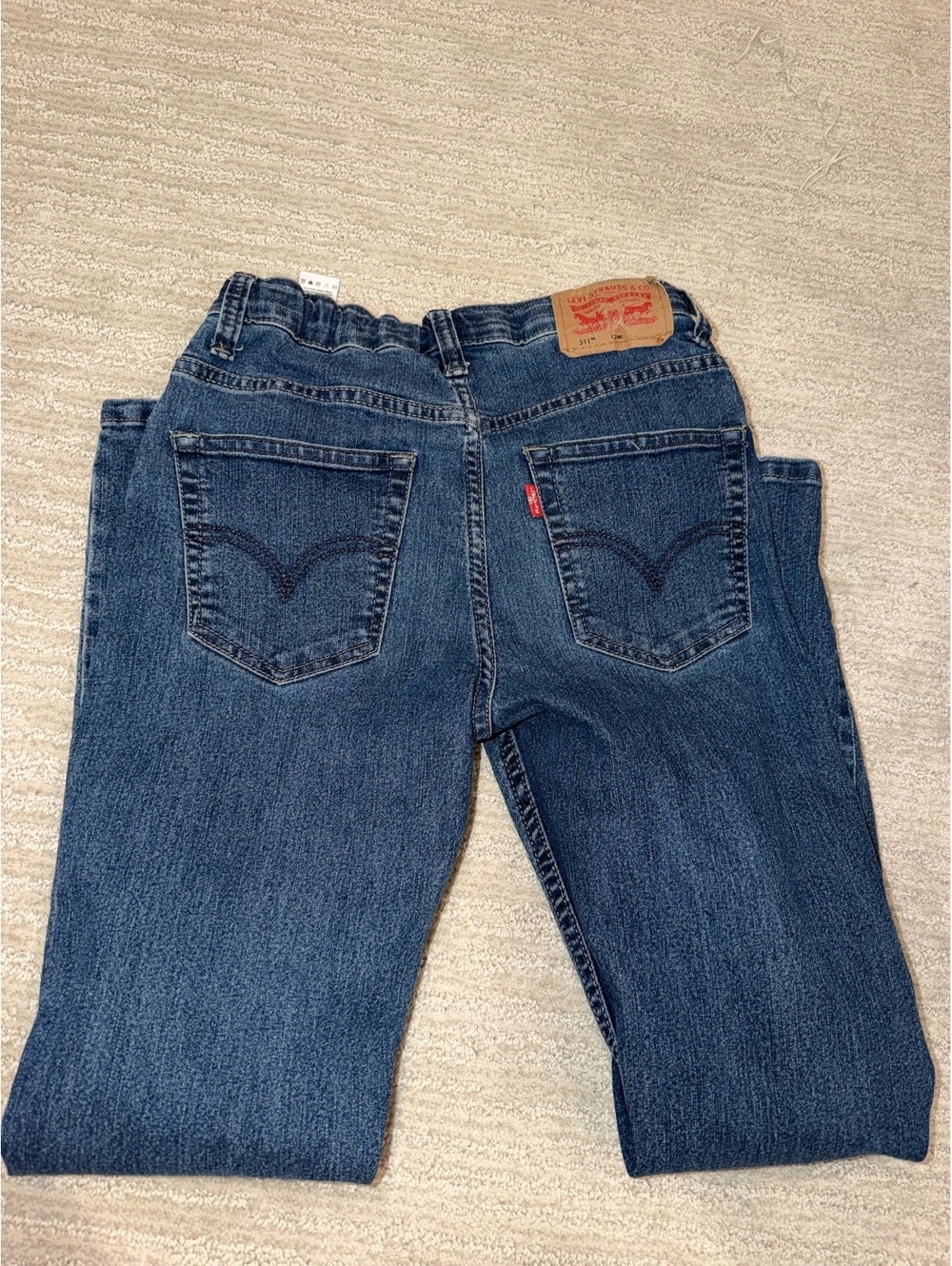 Levi's 517 blue jeans